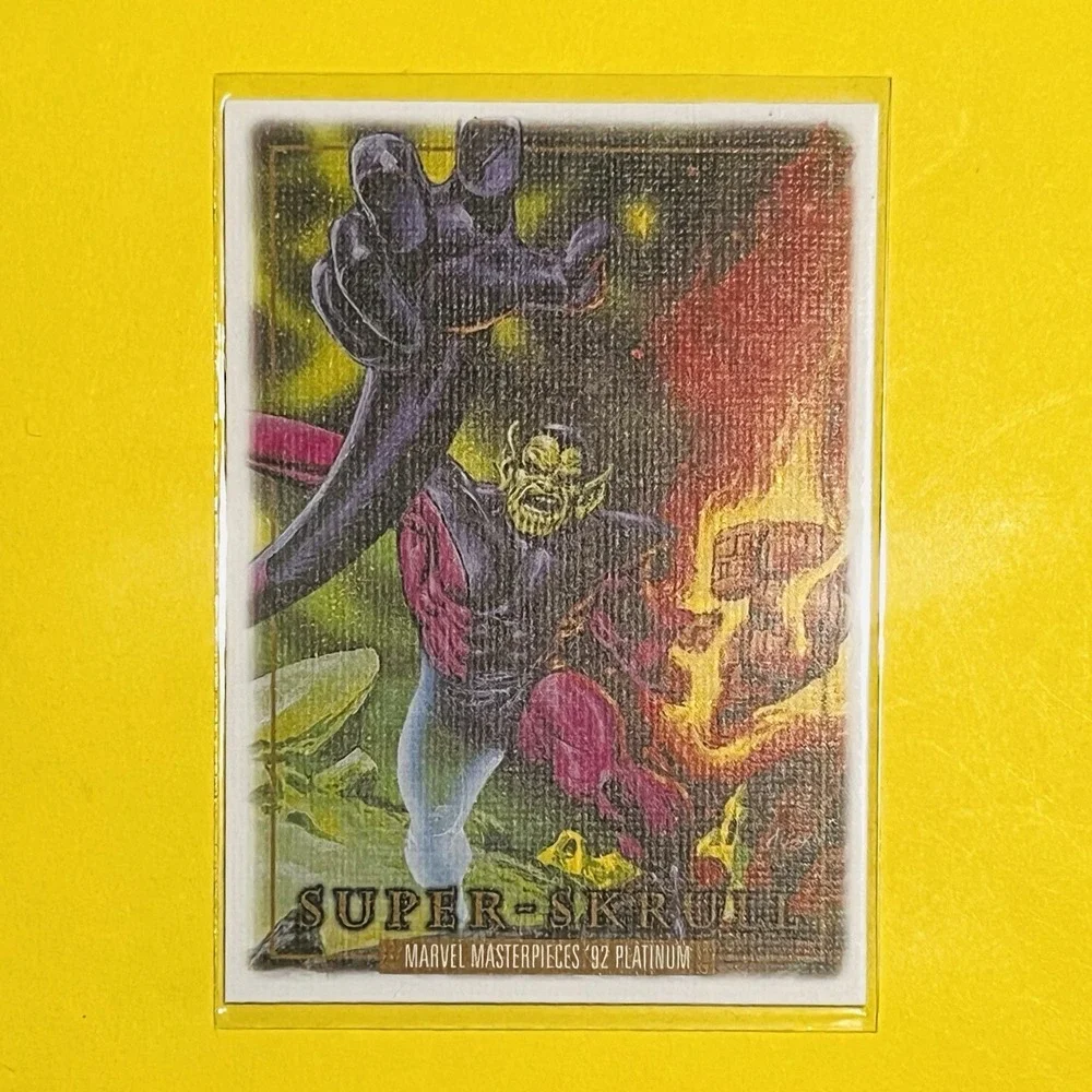 2024 Upper Deck Marvel Masterpieces '92 Platinum Super-Skrull‎ Canvas 84 Card